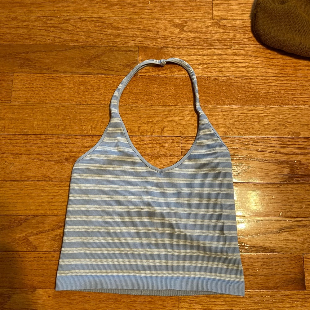 Full tilt halter tank top